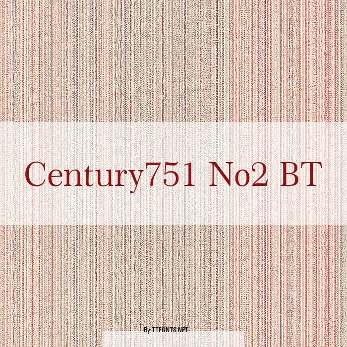 Century751 No2 BT example